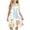 G Multicolor, variant on Auroural Girls Clothes 14-16 Outfits Girl's Summer Floral Printing Casual Fashion Short Sleeve Ruffled Hem Home Fashion Nightgown Dress Kids