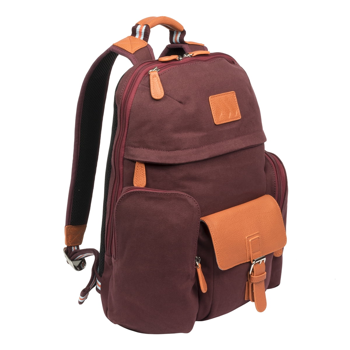 Casual Backpack- Burgundy