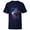 Navy, variant on Marvel Spider-Man: Across the Spider-Verse Miles and Gwen - Short Sleeve T-Shirt for Kids - Customized-Black