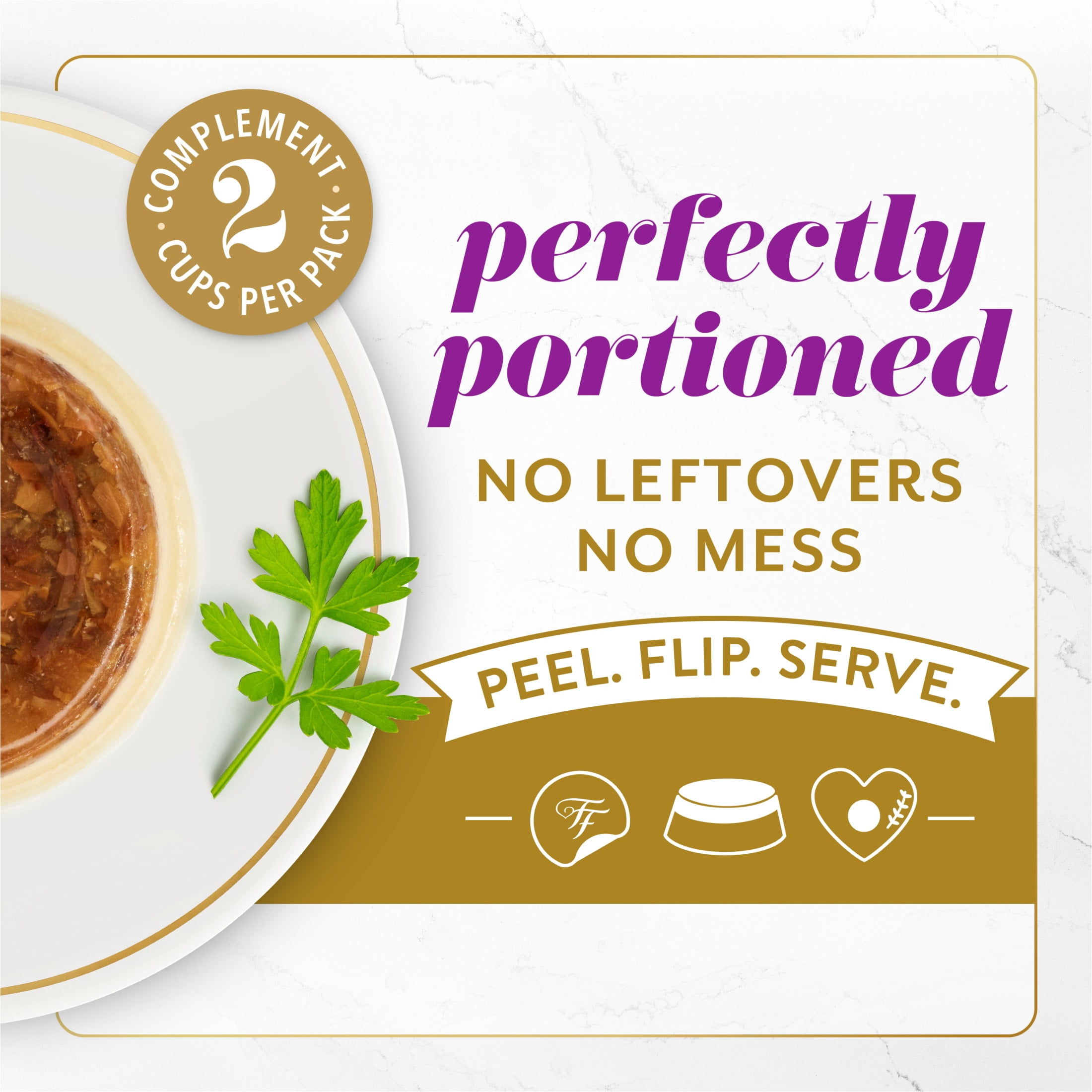 Fancy Feast Layered Delights Chicken Mousse with Flaked Skipjack Tuna