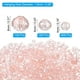 thumbnail image 2 of Uxcell Cuentas de Cristal Rondelle, 1000Pcs 4-8mm Cuentas de Vidrio Facetadas Sueltas para Fabricación de Joyas, Plating AB Rosa, 2 of 6