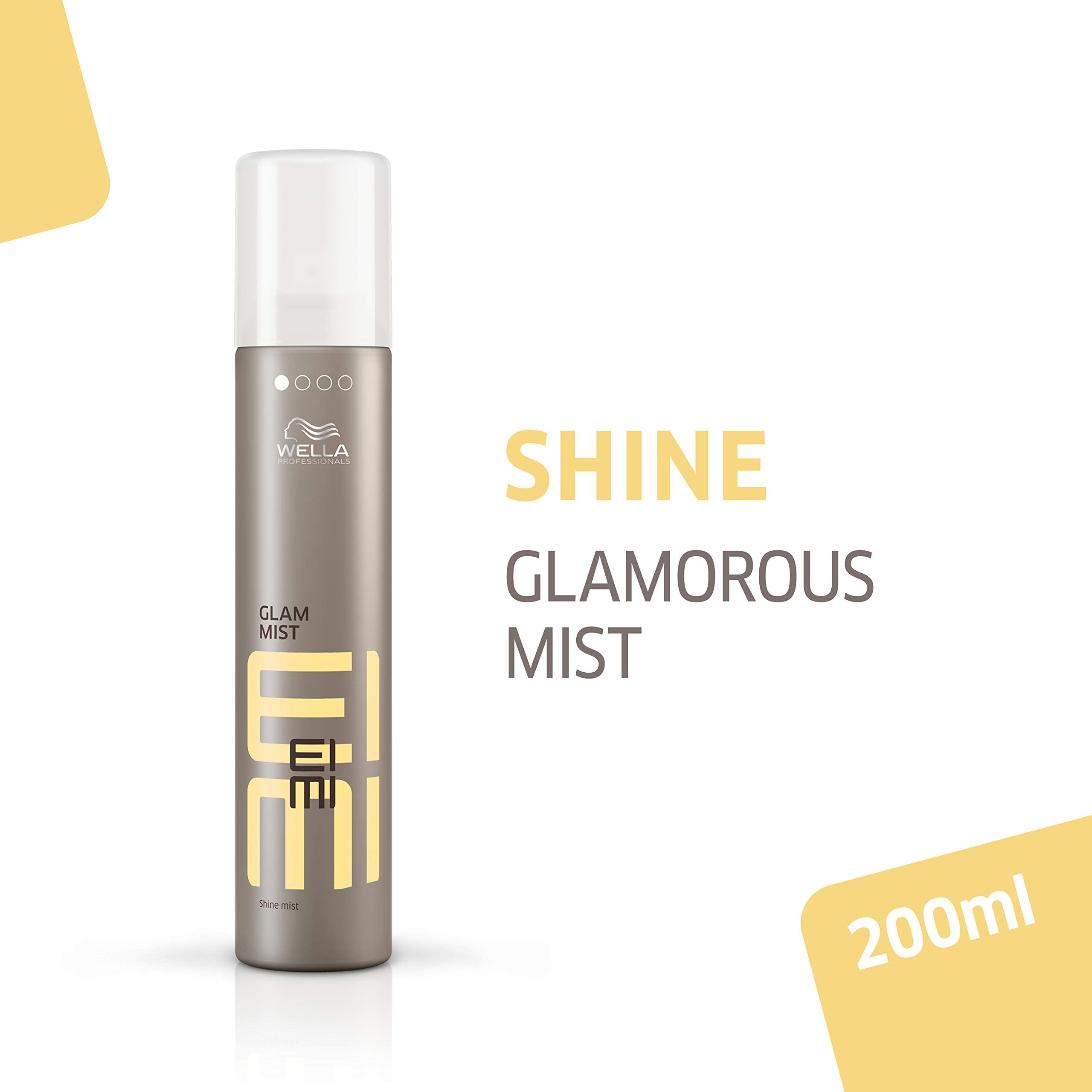 Wella EIMI Glam Mist Shine Hairspray, Protects from Humidity