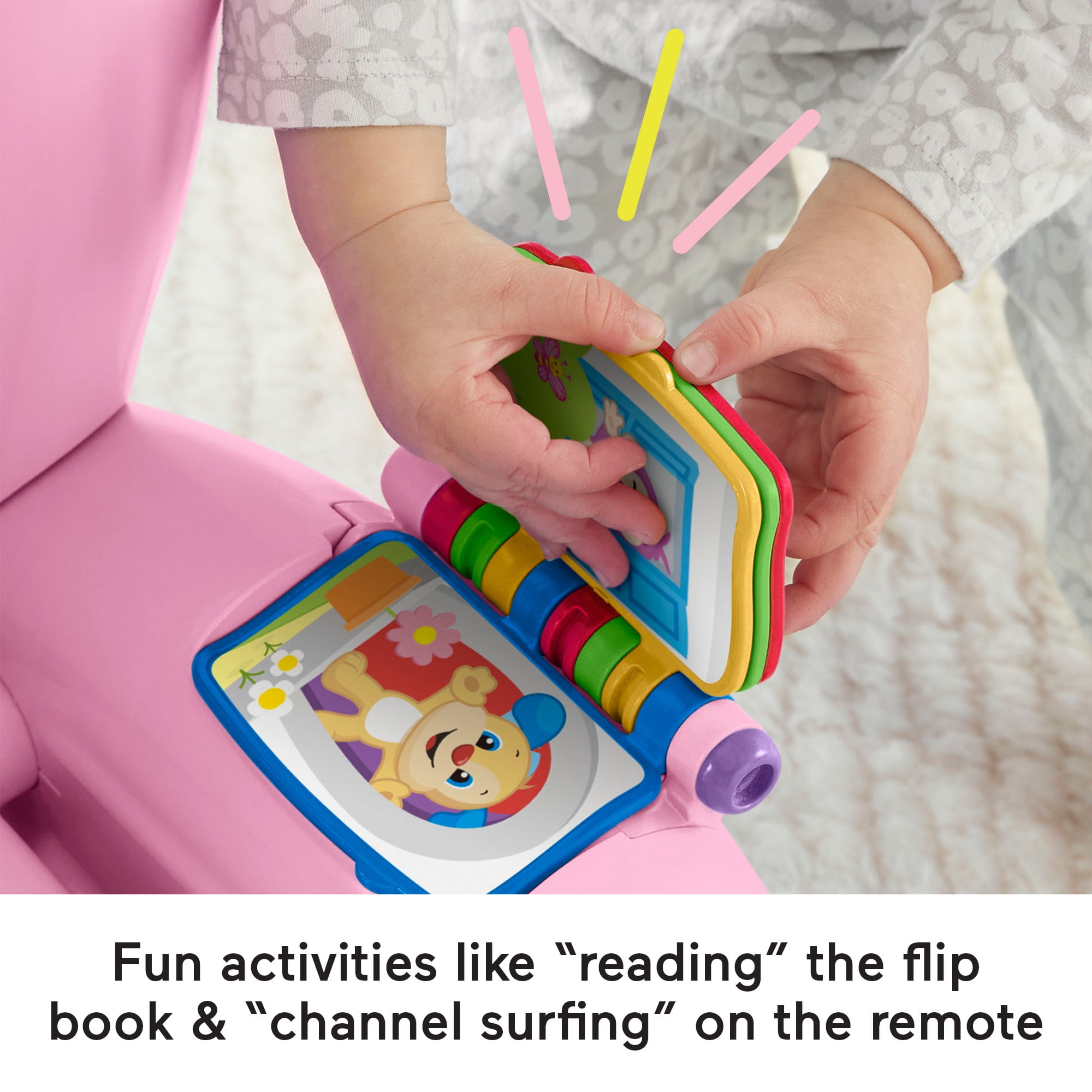 Fisher-Price Smart Stages Chair for Toddlers, Pink Jordan Ubuy