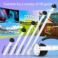 thumbnail image 4 of 5 in 1 Handle Attachments for Meta Quest 3S/3 (Extension 7"-23"), VR Game Handles Extension Grips Accessories, Gorilla Tag Long Arms Sticks, Beat Saber Handles Golf Club Controller Grips, 4 of 9