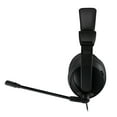 thumbnail image 3 of Adesso Xtream H5U Stereo Multimedia Headset with Mic, Binaural Over the Head, Black -ADEXTREAMH5U, 3 of 5