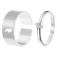thumbnail image 1 of Fiudx Anillo Geométrico, Elegante Accesorio de Aleación, Llamativo y Moderno, Ideal para Uso Diario, Regalo para Amigos, Conjunto de Joyería Moderno., 1 of 4