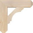 thumbnail image 3 of Ekena Millwork 3 1/2"W x 16"D x 16"H Olympic Craftsman Smooth Bracket, Douglas Fir, 3 of 4