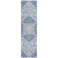 thumbnail image 2 of Addison Rugs Chantille Indoor/Outdoor Traditional Medallion Blue Washable Runner Rug, 2'3" x 7'6", 2 of 6