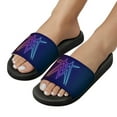 thumbnail image 5 of WWE Slides & Slippers for Women & Men Summer Non Slip Shower Sandals Beach Shoes for Home Garden Bathroom Pool Gift, 5 of 8