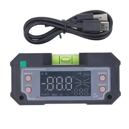 

Digital Angle Gauge Magnetic Leveler Level Finder Protractor Bevel Inclinometer 4 X 90 Degree Measurement Tool