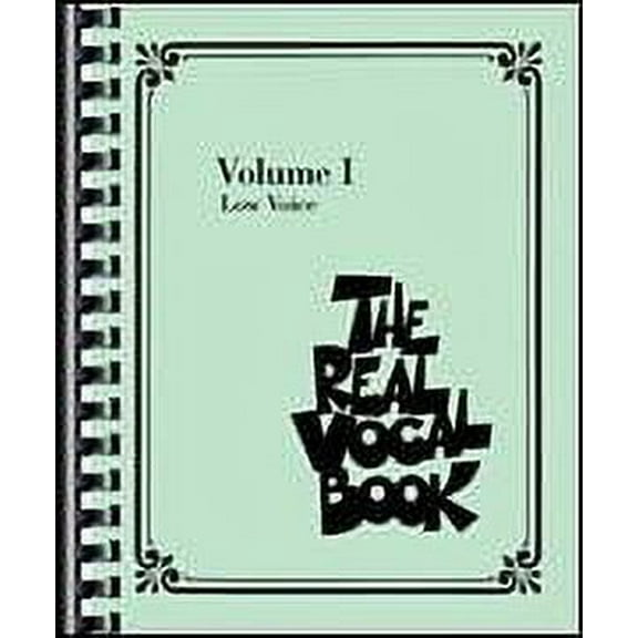 Hal Leonard The Real Vocal Book - Volume 1 Low Voice