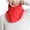 Red, variant on Lined Double Buckle Neck Warmer Scarf, Winter Polar Fleece Neck Gaiter for Cold Weather Outdoor Cycling Motorcycle Windproof Solid Color Multi-Functional Wear
