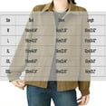 thumbnail image 2 of Uootdi Business Casual Outfits for Gift Women Long Sleeve Button Down Waffle Jacket Quilted Shacket Overshirt with Pockets Fall, 2 of 6