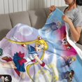 thumbnail image 3 of Sailor Moon 2 anti-pilling, suave, ligera, esponjosa y acogedora de lujo para hogar y cocina – Perfecta para niños y adultos,100X80cm, 3 of 6