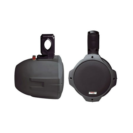 New PYLE PLMRB85 8" 300W 2-Way Boat Wake Board Speakers Waterproof System