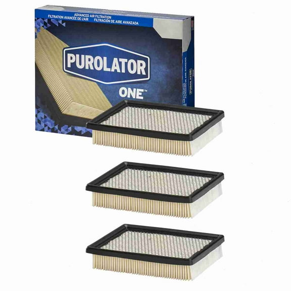3 pc Purolator ONE A33590 Air Filters for 233 66139 Intake Inlet Manifold Fuel Delivery Filters Fits select: 1992-2005 CHEVROLET CAVALIER, 1995-2005 PONTIAC SUNFIRE