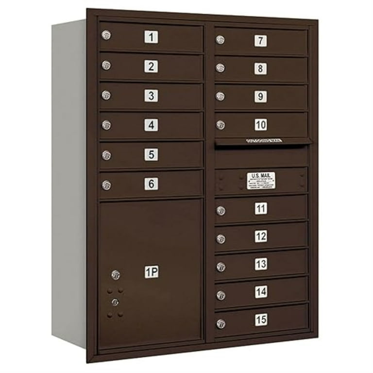 3700 Horizontal Series 8-Parcel Locker Recessed Mount Mailbox 3700 Horizontal Series 8-Parcel Locker Recessed Mount Mailbox