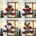 thumbnail image 4 of Adornos navideños Lylong, colgante para árbol de Navidad, muñeco creativo de Papá Noel, adornos colgantes para los pies., 4 of 6