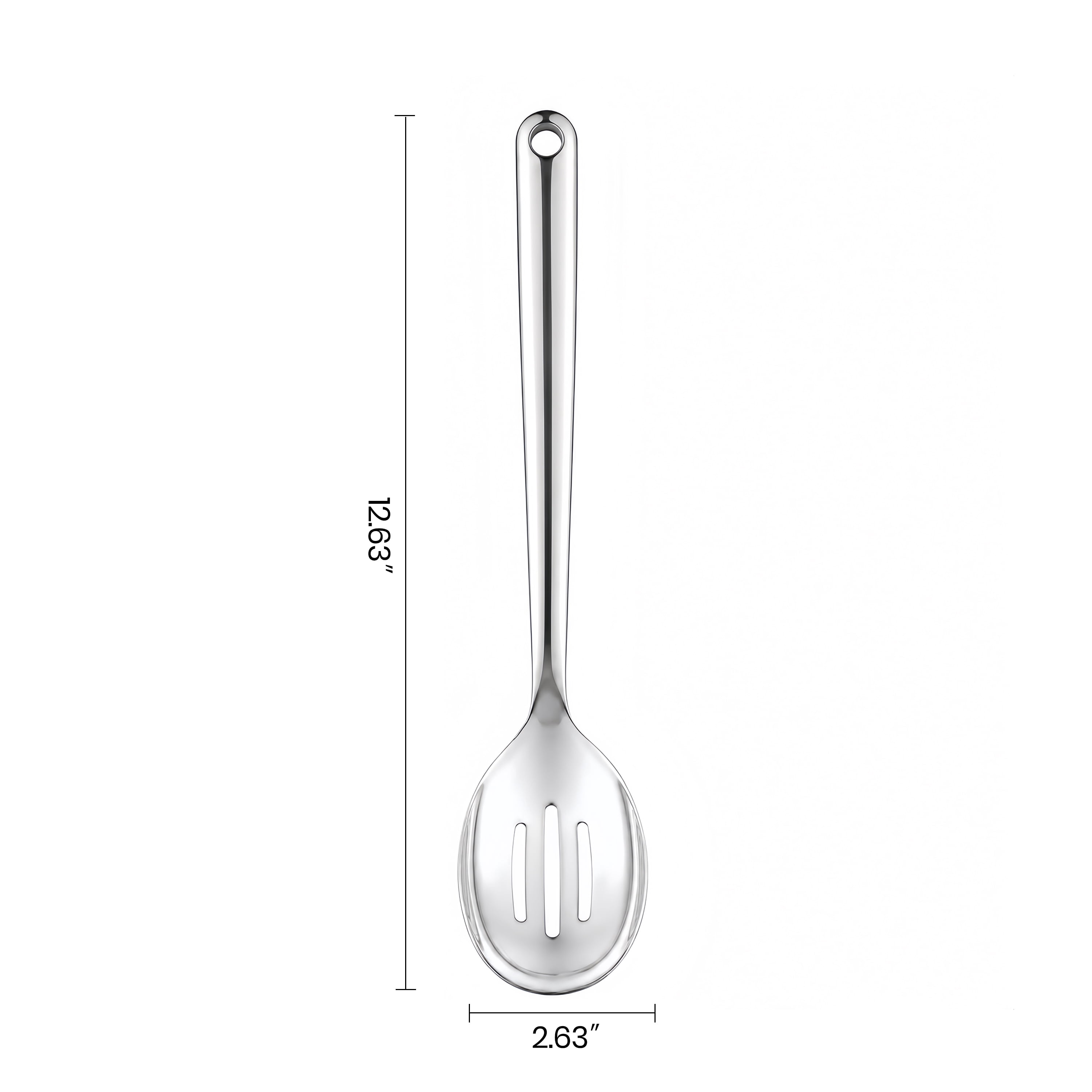 Mainstays Stainless Steel Slotted Cooking Spoon