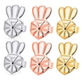 thumbnail image 2 of 3 Pairs Earring Lifters, Earring Backs Lifters Support, Hypoallergenic Earring Backs For Heavy Earring, 2 of 5