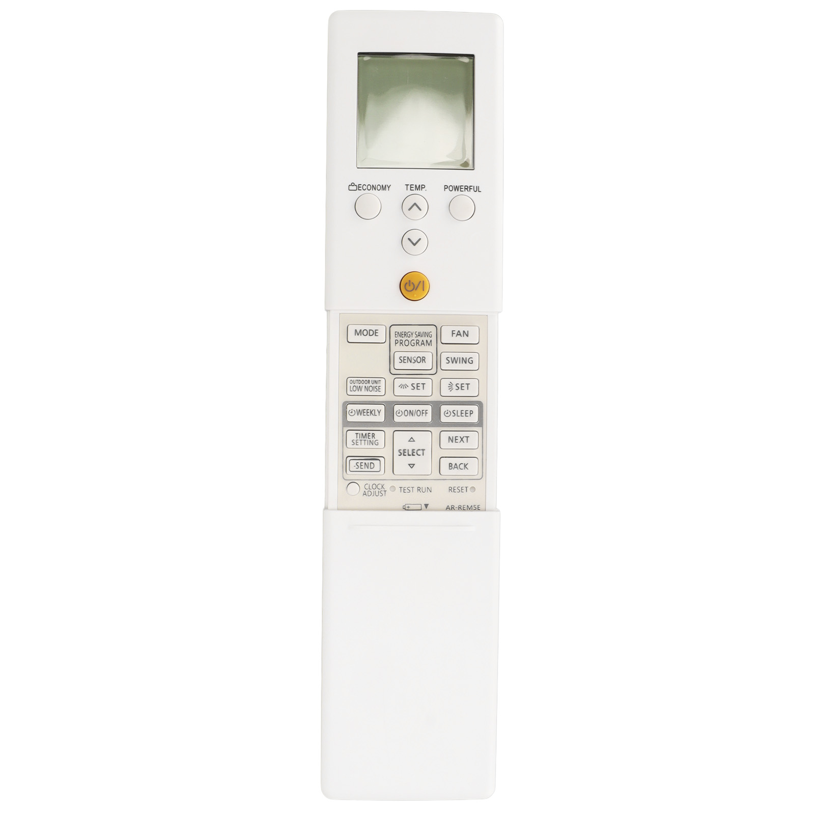 Ciciglow Telecomando Universale Sostitutivo Con Pulsanti Silicone Per Condizionatore FUJITSU (Modelli AUXG14KVLA, AUXG18KVLA) E Altri - AR REM5E