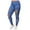 Blue, variant on Ltctricy Women's Plus Size Leggings High Waisted Distressed Full Length Skinny Yoga Pants Workout Athletic Tights