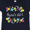 thumbnail image 4 of Inktastic Nanas Girl Bright Flowers Girls Baby Bodysuit, 4 of 5