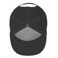 thumbnail image 5 of Easygdp Red Checkboard Baseball Cap with Adjustable Flat Suitable for Head Circumference 22.4-23.6 in, 5 of 9