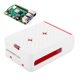 thumbnail image 5 of Estuche protector ABS, accesorio de escritorio con ventilador de refrigeración para Raspberry Pi 4ta generación 4B (rojo), 5 of 8