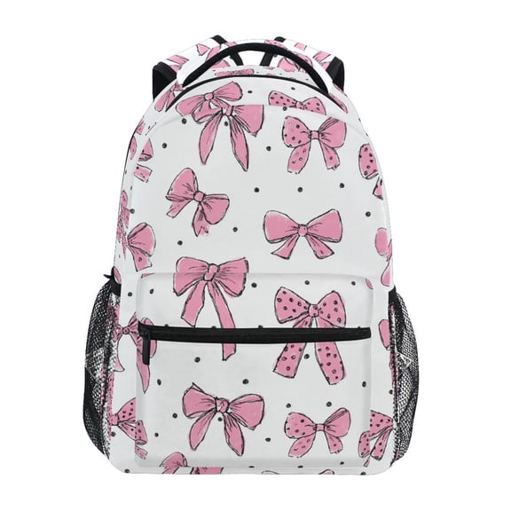 WIFIU Kids Backpack, Bow Dots Toddler backpack bag for Kids