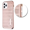 thumbnail image 3 of Apple iPhone 12 Pro Max /6.7" Phone Case [Shockproof] Drop-Protection Hybrid Impact Heavy Duty Dual Layers Protective Textured Anti Slip Armor Rubber Rugged TPU Cover ROSE GOLD for iPhone 12 PRO MAX, 3 of 5