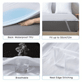thumbnail image 4 of 1pc Fitted Knitted Terry Waterproof Mattress Protector - Soft & Non-Slip, Full Mattress Protection, 4 of 5