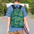 thumbnail image 4 of Easygdp Jungle Leopard Mochila Ligera de 15 Pulgadas para Estudiantes, Mochila Cómoda para la Escuela y Viajes, Correas Ajustables, 4 of 6