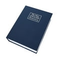 thumbnail image 1 of MYG Secure Your Valuables with our Personal Book Safe Stylish Fabric Cover Steel, 1 of 6