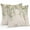 SpringGreen Beige, variant on Throw Pillow Covers 16x16 Inch Set of 2, Watercolor Floral Waterproof Outdoor Pillow Covers, Spring Leaves Flowers Botanical Beige Decorative Cushion Pillowcases for Couch, Sofa, Bed, Garden, Patio
