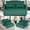 Green01, variant on Gewnee 54" 3 in 1 Convertible Sleeper Sofa Bed,Velvet Pull Out Couch with Adjustable Backrest,Loveseat with Pillows & Pockets for Living Room,Apartment,Black