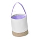 thumbnail image 5 of Bolsa de mano tipo cesta, bolsa tipo cubo de Pascua, decoraciones de Pascua, cesta de Pascua, huevo Violeta, 5 of 9