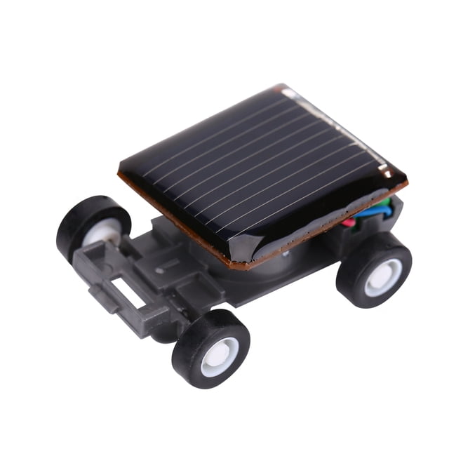 Mini Coche de Juguete Con Energía Solar Para Niños, Fácil Montaje, Aprenda Ciencia Durante el Juego Conilustració de la Transformación de la Energía Luminosa
