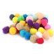 thumbnail image 5 of Bolas de Pompones Bling Bling 200 Piezas Multicolores para Manualidades, 5 of 12