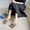 Green, variant on WIZUTIZ Slide Sandals for Women Womens Beach Sandals Flat Sandals Womens Sandals Prom Comfort Elastic Beach Sandals Pull-On Summer Shoes Flat Heel (O"-1) Wide Solid Sandals for Lady Travel Black