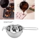 thumbnail image 4 of Pot de caldera de chocolate, largo 304 caldera de chocolate de acero Pouts inoxidables Dobles de 500 ml de gancho delantero para la fabricación de velas de dulces, 4 of 7