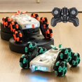thumbnail image 1 of Fiudx Ofertas Flash Artículos En Oferta Vehículo De Seis Ruedas Con Control Remoto, Efectos Especiales, Deformación De Deriva, Rodante, Tracción En Las Cuatro Ruedas Eléctrica Para Niños, Vehículo to, 1 of 7