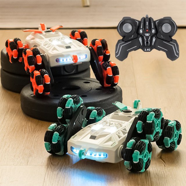 Fiudx Ofertas Flash Artículos En Oferta Vehículo De Seis Ruedas Con Control Remoto, Efectos Especiales, Deformación De Deriva, Rodante, Tracción En Las Cuatro Ruedas Eléctrica Para Niños, Vehículo to
