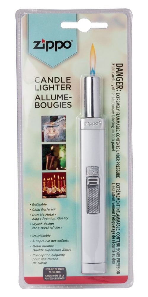 Zippo Brushed Chrome Candlelighter Walmart Com