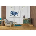 thumbnail image 3 of Epic Graffiti 'Land that I Love' by Grace Popp Canvas Wall Art, 40"x26", 3 of 3