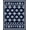 Blue, Pattern 3, variant on ODIKA 4'x6' Machine Washable Non-Slip Area Rug, North Pole Magical Wonderland Frosty Crystal Decorative High Traffic Rug, Blue, 629821