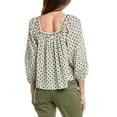 thumbnail image 2 of Madewell womens  Flowy Top, xs, White, 2 of 3
