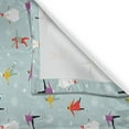 thumbnail image 3 of Ambesonne Ice Skates Kitchen Curtains, Colorful Human on Ice, 55"x45", Pale Seafoam Multicolor, 3 of 3