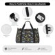 thumbnail image 4 of Balery Flowers Butterfly Bolsa de Gimnasio para Mujeres, Bolsa de Viaje con Bolsillo Húmedo, Bolsa de Fin de Semana para Mujeres, Bolsa de Viaje Resistente al Agua, 4 of 7