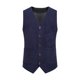 thumbnail image 1 of Mens Botón de la Camisa de la Moda Sólida Impresión Retro con Bolsillos, Tanques sin Mangas Blusa Poliéster, 1 of 9